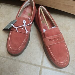 Revitalign Orthotic Suede Slip-on Penny Loafee- Malibu Penny Size 9 B